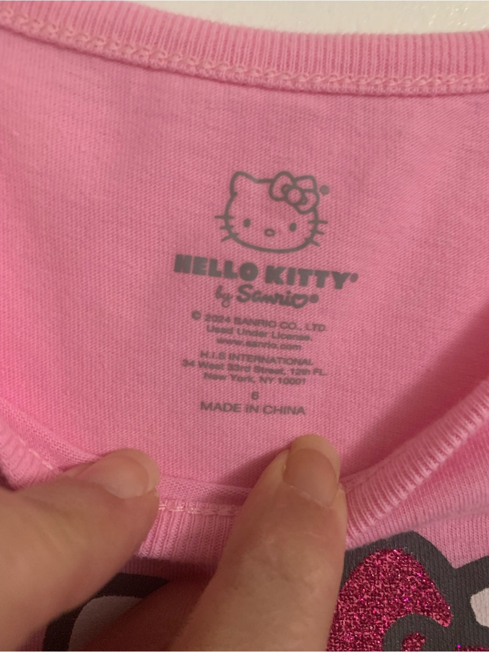 Sanrio Hello Kitty Pink Graphic dress - Picture 4 of 4